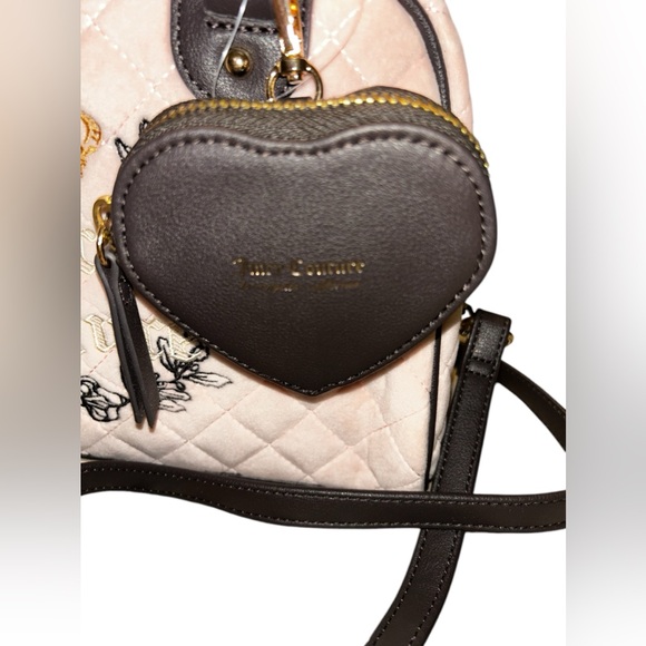 Juicy Couture Royal Satchel Light Pink/Clay&Chocolate/wallet. 4 piece NEW🔥 - Picture 11 of 16